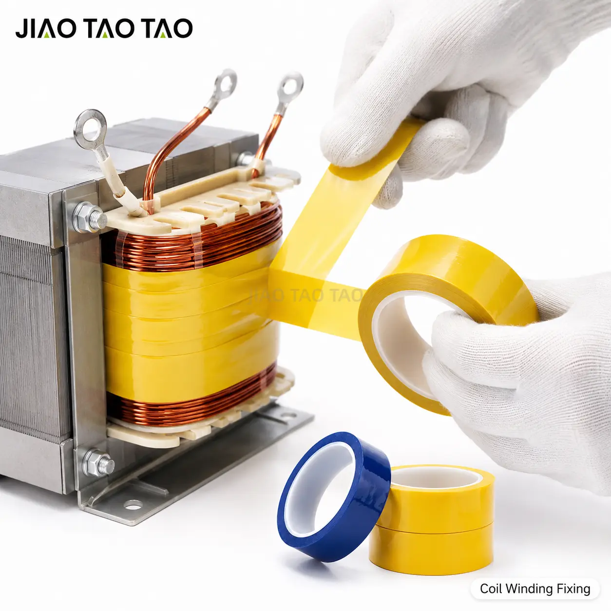 Polyester film insulation tape for coil wrapping and winding protection